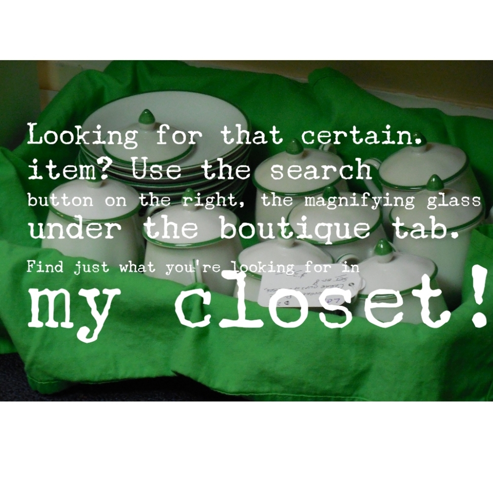 Use the Search Button for Easy Shopping